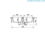 Chậu Rửa Bát đá Hafele Hs19 Gen2s90