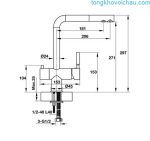 Vòi Rửa Bát Hafele Ht19 Ch2p271