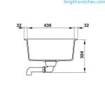 Chậu Rửa Bát đá Hafele Hs20 Ged1r60