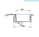 Chậu Rửa Bát đá Hafele Hs20 Ged1r60