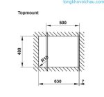 Chậu Rửa Bát đá Hafele Hs20 Ged1r60