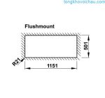 Chậu Rửa Bát đá Hafele Hs20 Gkd2s80