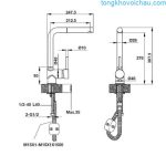 Vòi Rửa Bát Hafele Ht19 Gh1p278