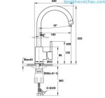 Vòi Rửa Bát Hafele Ht19 Ch1f220