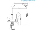 Vòi Rửa Bát Hafele Ht21 Ch2f271