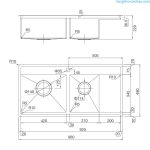 Chậu Rửa Bát MS 6305