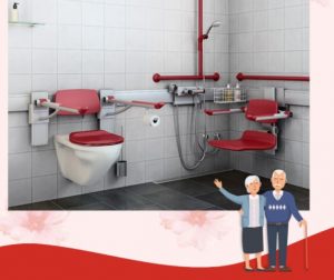 Những lưu ý thiết kế nhà vệ sinh cho người cao tuổi