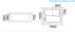Bồn tắm massage TDO T-2035 ( Ngọc Trai )