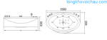 Bồn tắm massage TDO T-2038