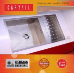 sản phẩm chậu inox304 Carysil IP-D100