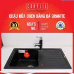 chậu rửa bát bằng đá granite WAL1