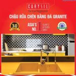 chậu rửa bát bằng đá granite TIP2