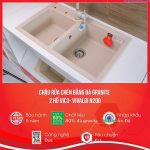 chậu rửa bát bằng đá granite VIC3