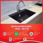 Chậu rửa bát bằng đá granite WAL2