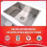 Chậu rửa bát Inox304 Carysil IA-MQ3