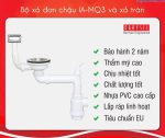 Chậu rửa bát Inox304 Carysil IA-MQ3