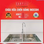 chậu rửa bát inox304 Carysil IC-MQ9