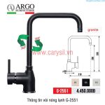 vòi rửa bát CARYSIL - Argo G-2551