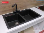 chậu rửa bát bằng đá granite VIC3