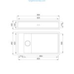 Chậu đá MYST K83S - MYST K83L