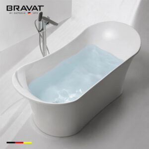 Bồn tắm massage Bravat B25827TW-3W (sục khí) 1.8 m