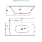 Bồn tắm EU Design MF-1466