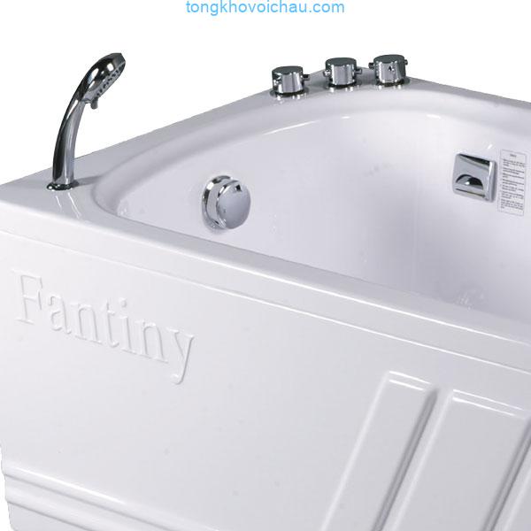 Bồn tắm massage Fantiny MBM-170L (Composite, yếm trái)